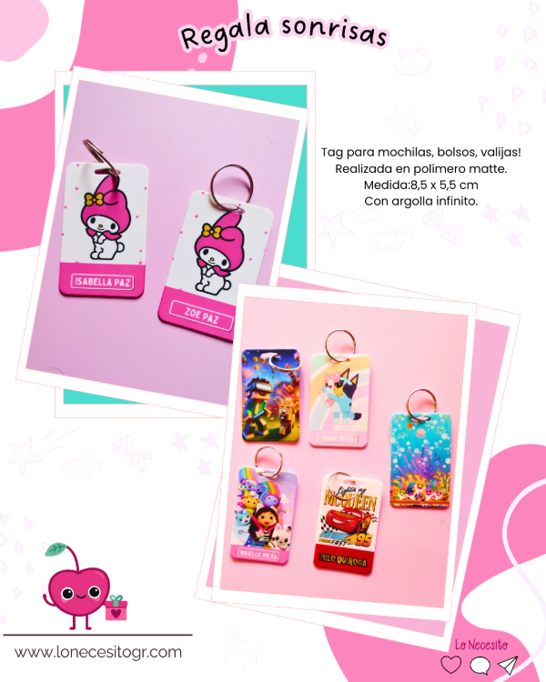 Producto - Tag souvenirs