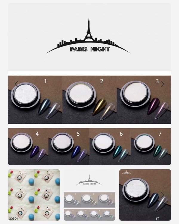 Producto - Polvo aurora varios tonos disponibles