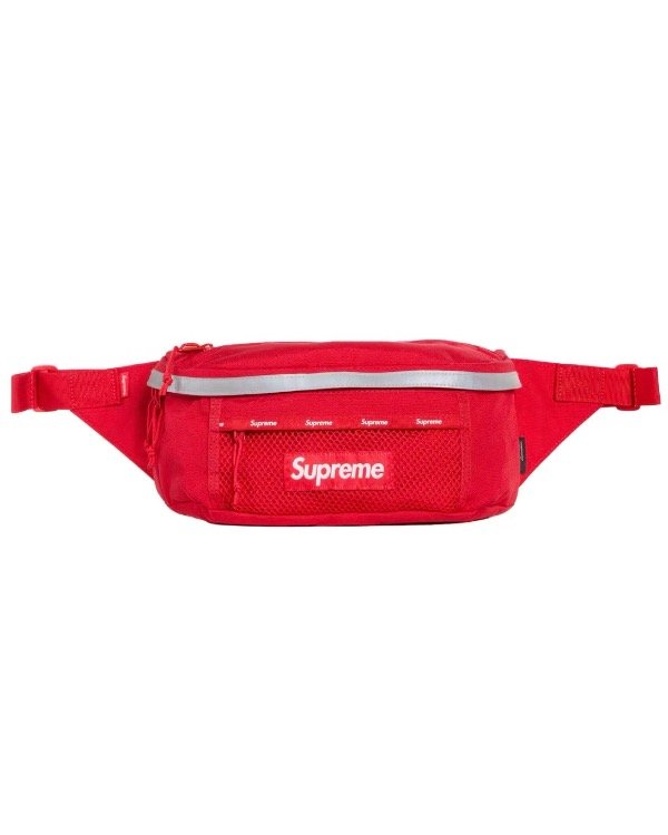 Producto - MORRAL SUPREME SS24 WEIST BAG RED