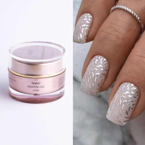 Producto - Gel Paint 10ml (Plateado) - Navi