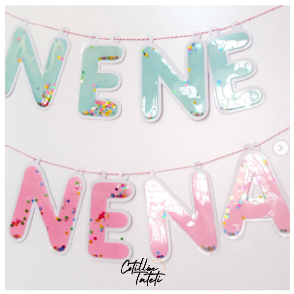 Producto - BANNER CONFETTI NENA/NENE  - 1000CM