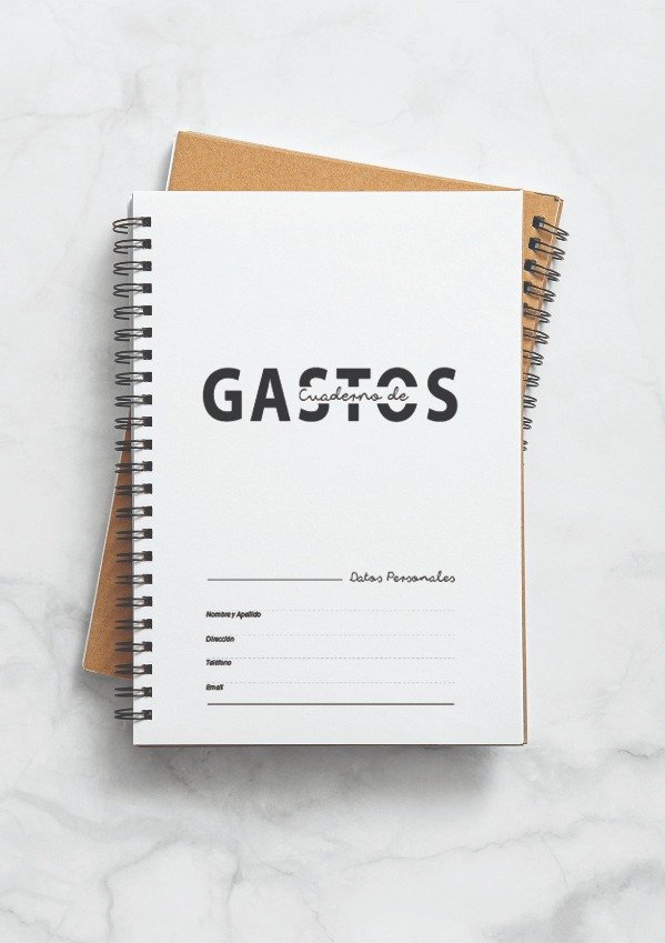 Producto - CUADERNO CONTROL DE GASTOS
