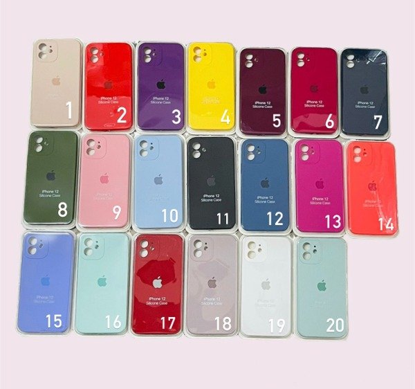 Producto - Silicone Case FULL COVER iPhone 12