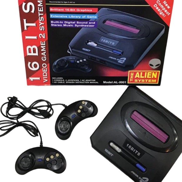 Producto - Consola Sega Mega Drive 2 16-Bit The Alien System