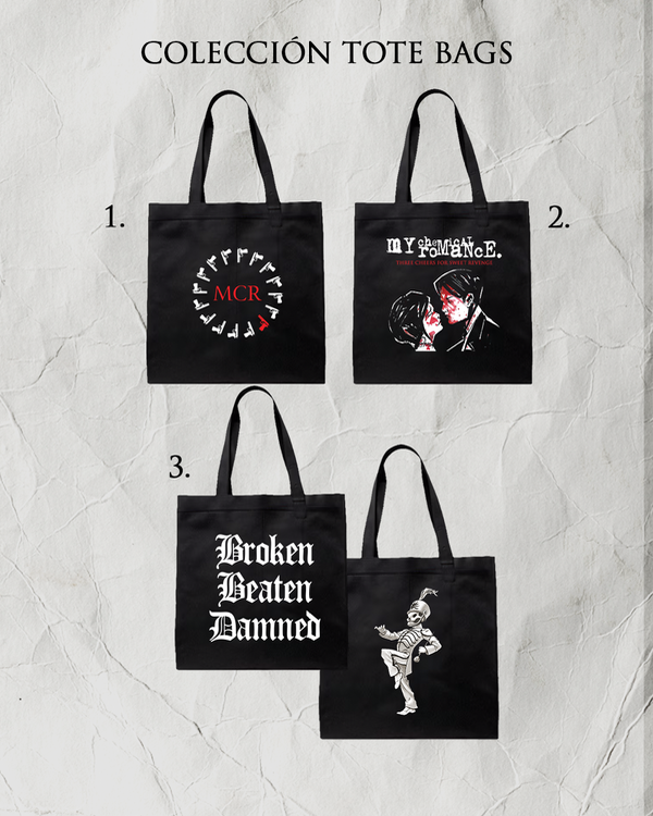 Producto - Tote Bag MCR Bullets - Three cheers