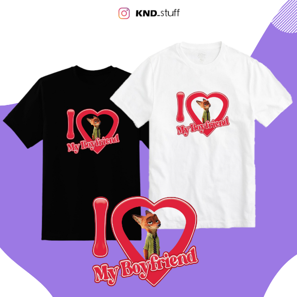 Remera boyfriend Nick Zootopia