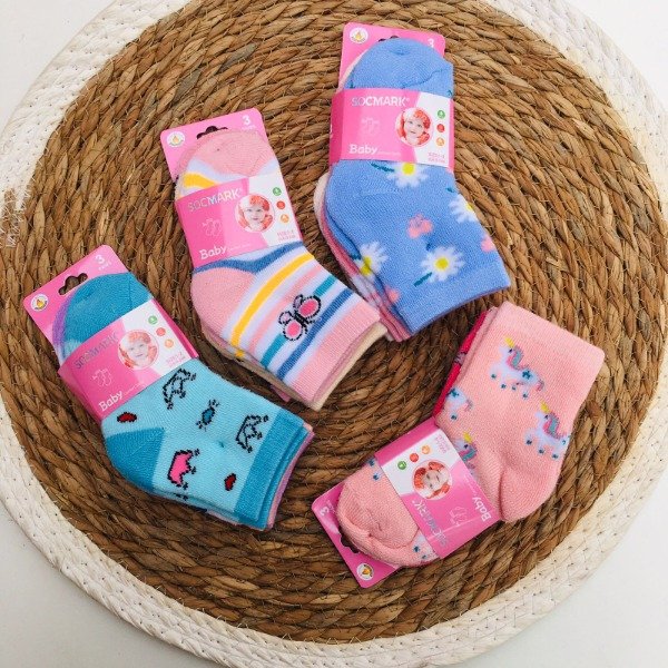 Producto - Docena Media Caña Termicas Kids Nena 1-2