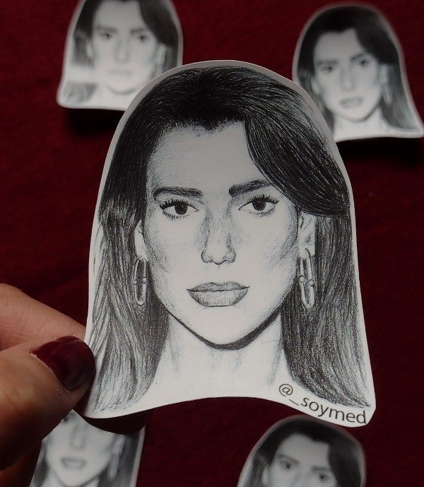 Producto - Sticker Dua Lipa
