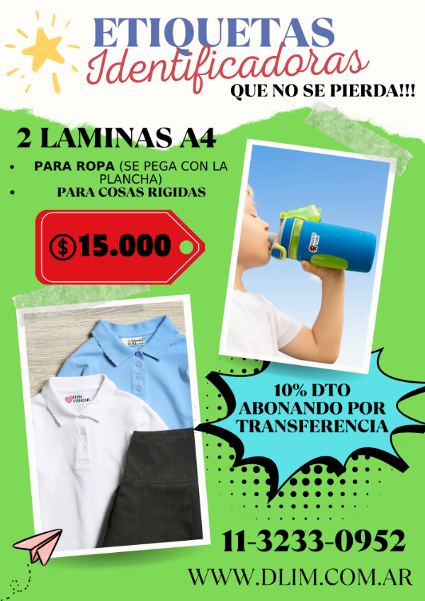 Producto - COMBO ETIQUETAS