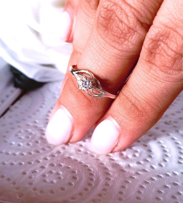 Producto - Anillo Punto de LUZ Plata 925