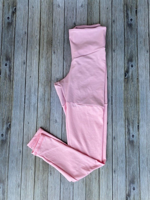 calza larga dryfit rosa (bien larga)
