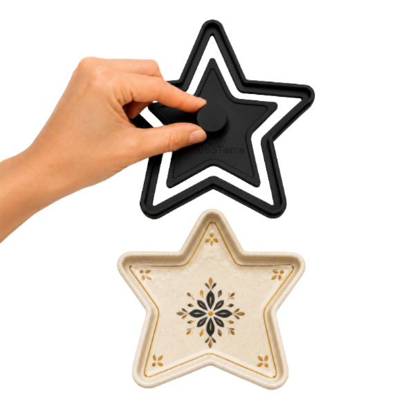 Producto - Cortante y contramolde Estrella 20cm - 1