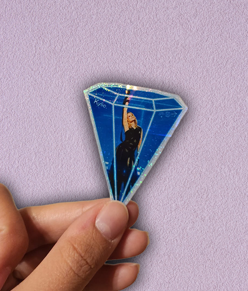 Producto - STICKERS HOLOGRÁFICOS- KYLIE MINOGUE #DIAMOND