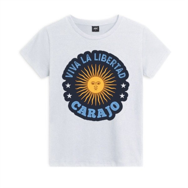 Producto - Remera Javier Milei modelo 2026 Viva la Libertad Carajo