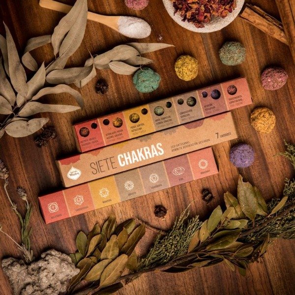Producto - Bombita defumación 7 chakras