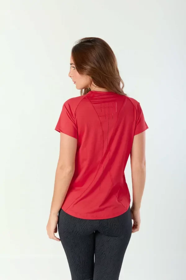 Producto - REMERA LASER RUN ROJA