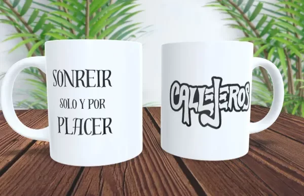 Producto - Taza - callejeros frase 2