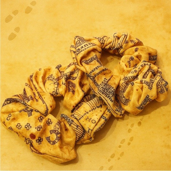 Producto - Scrunchie Harry Potter (Mapa)