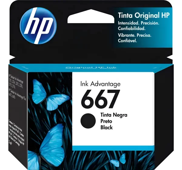 Producto - Cartucho Tinta Negro HP 667
