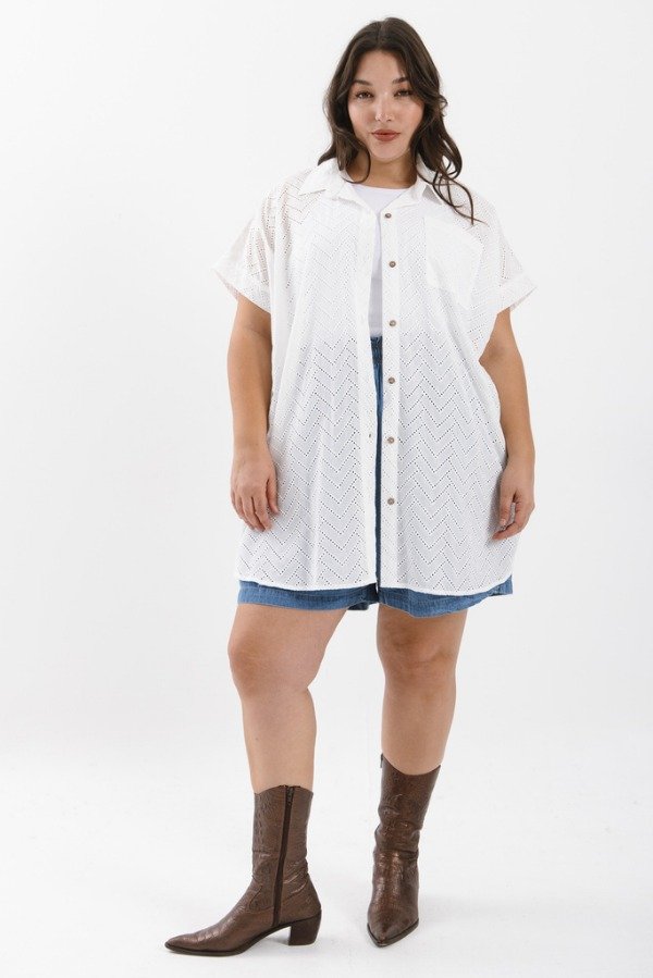 Producto - Camisola MALIBÚ - broderie de algodón