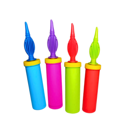 Producto - Inflador de globos tricolor doble acción premium