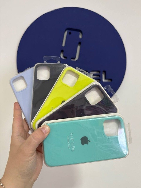 Producto - FUNDA SILICONE CASE CON LOGO IPHONE 12 / IPHONE 12 PRO