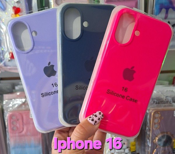 Producto - Fundas silicona original. IPhone 16