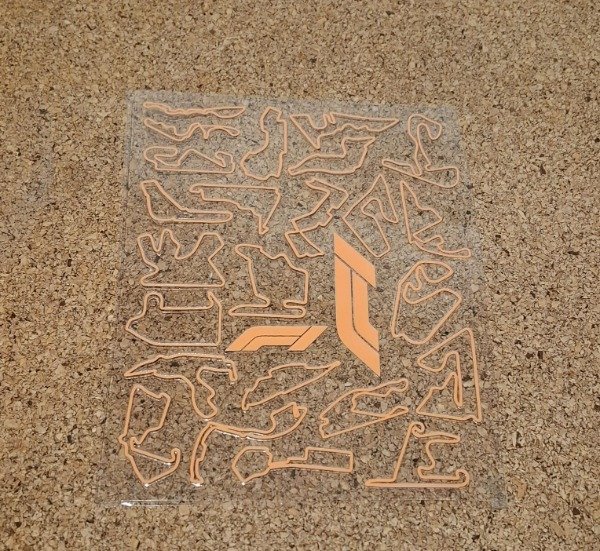 Producto - Plancha circuitos color NARANJA