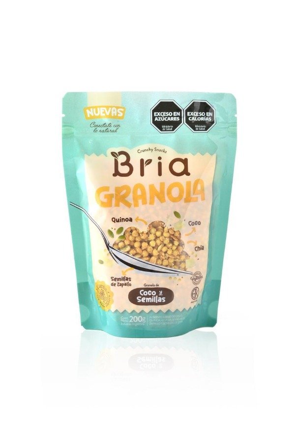 Producto - Granola de quinoa, coco, semillas de zapallo y chia x 200g BRIA