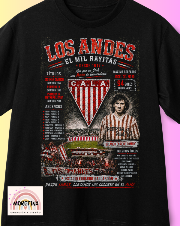 Producto - Remera de Los Andes