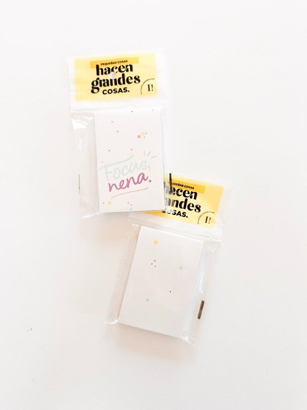 Producto - Notita Baby - Focus nena