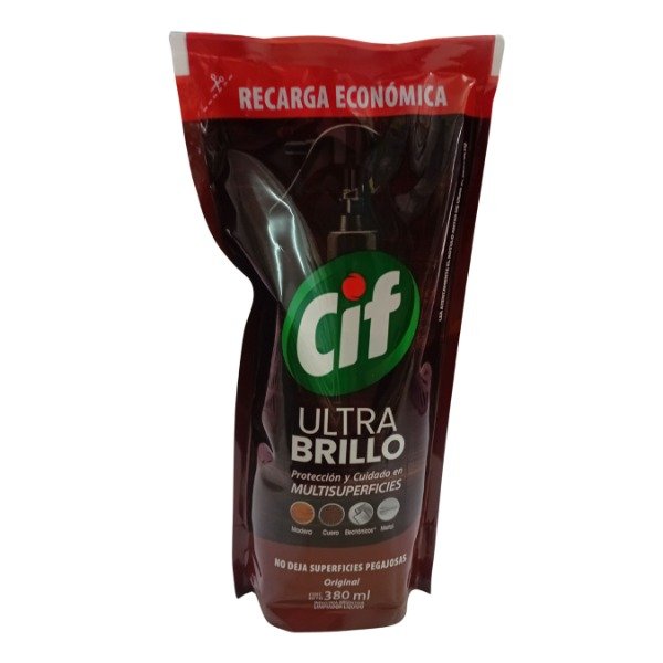 Producto - CIF ULTRABRILLO LUSTRAMUEBLE LIQUIDO REPUESTO