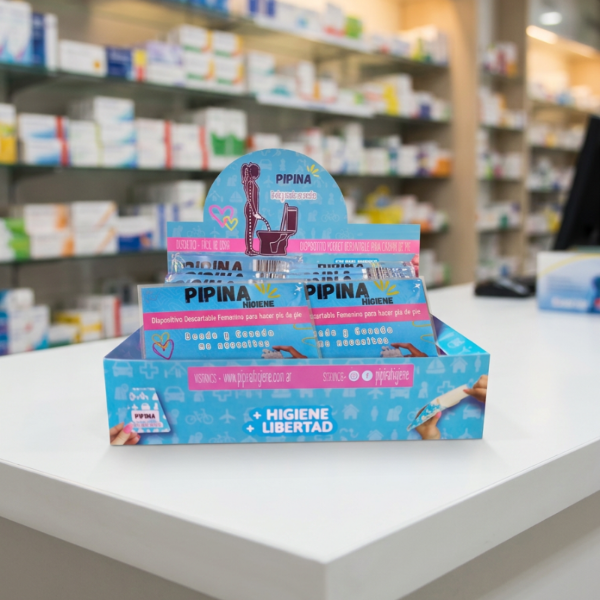Producto - Caja Exhibidora de 10 packs - Total 30 PiPiNaS