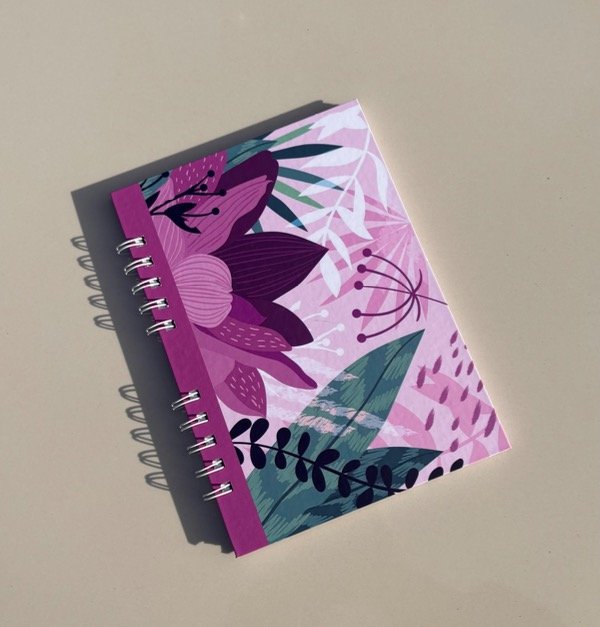 Producto - Cuaderno Botanico 50hjs rayadas
