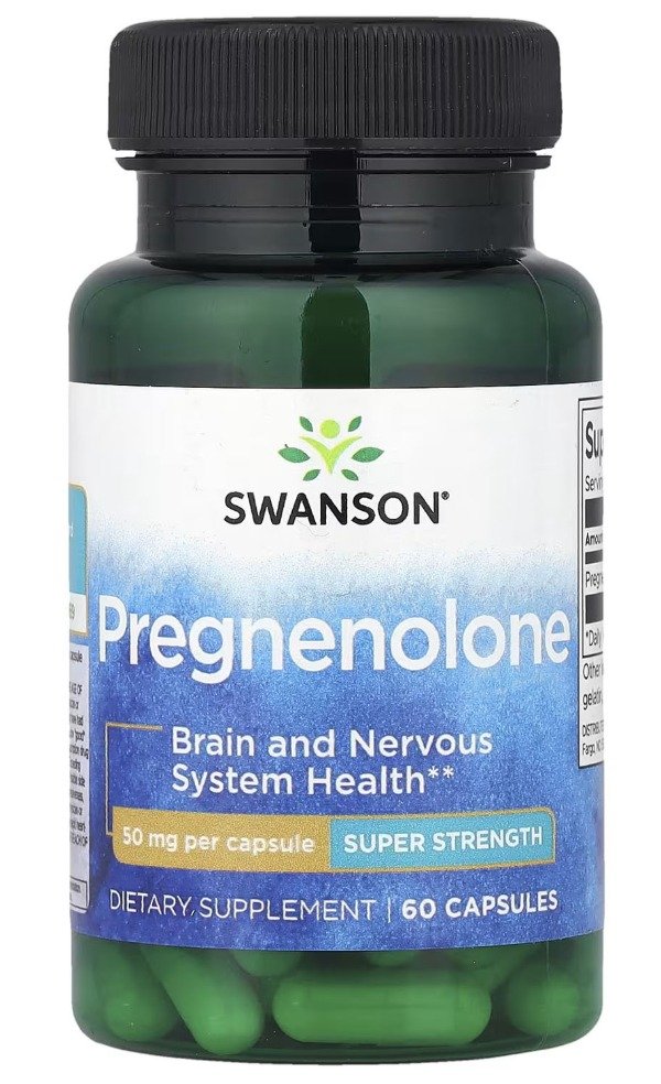 Producto - Swanson - Pregnenolona 50mg x 60 caps