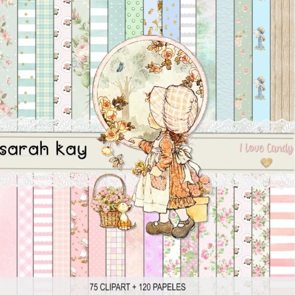 Producto - Clip Art Sarah Key