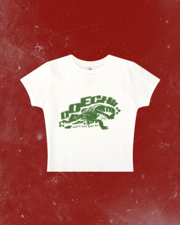 Producto - alligator bites never heal - Baby Tee