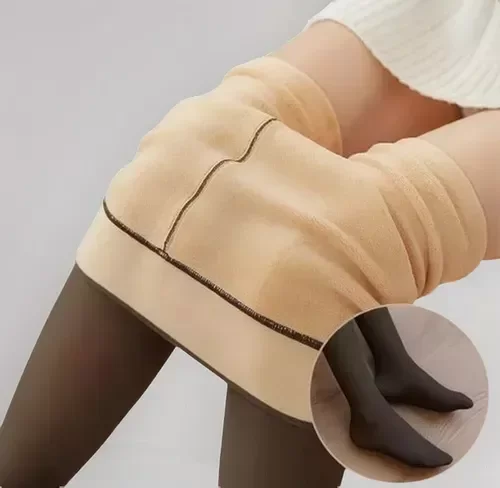 Producto - Pantymedia Efecto Piel Con Peluche