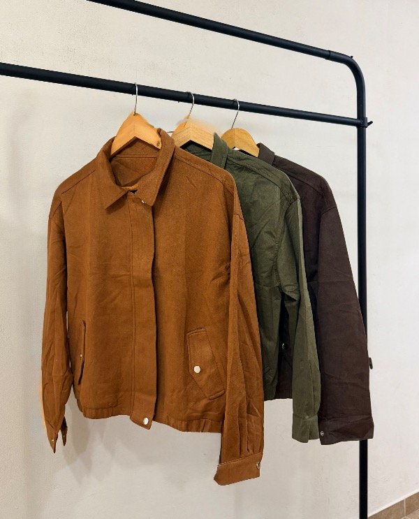 Producto - Bomber GAMUZA