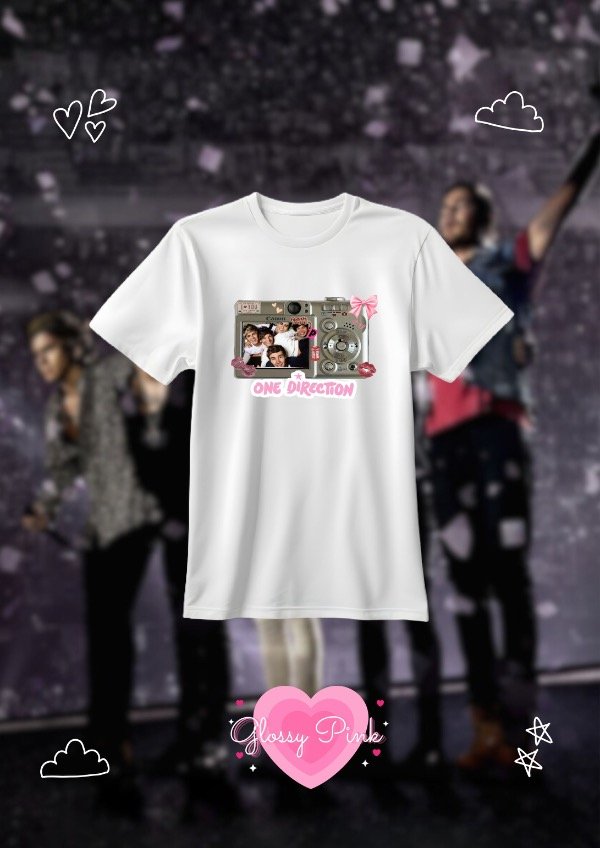 Producto - Remera 1D Digital Cam - DTF