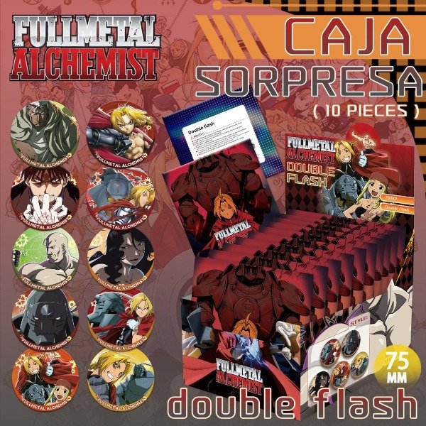 Producto - Pin Sorpresa Fullmetal Alchemist