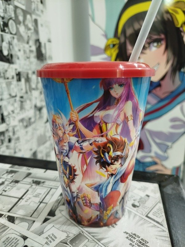 Producto - VASO + BOMBILLA SAINT SEIYA