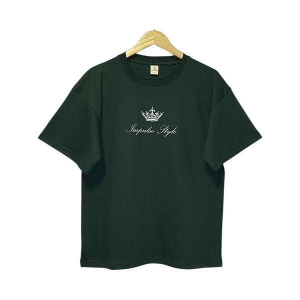 Producto - Remera Oversize Corona Verde