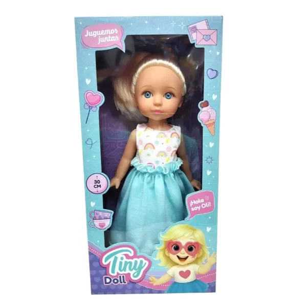 Producto - Muñeca Tiny Doll Juguemos Juntas OLI 30 cm - 4
