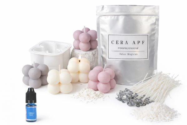 Producto - KIT PARA HACER 6 VELAS BUBBLE