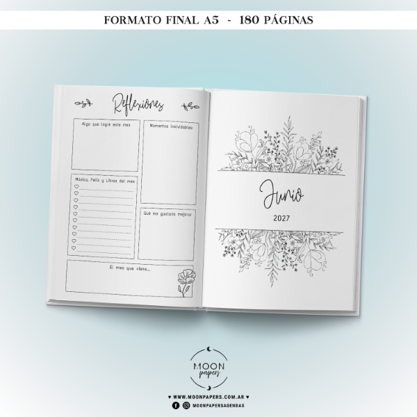 Producto - Agenda Planner 2027 - Botánica - 4