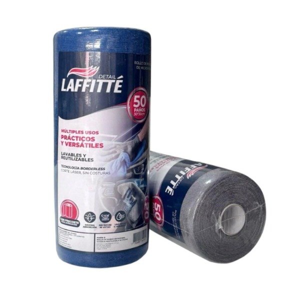 Producto - Rollo Microfibra 30x30 50un Laffitte