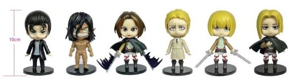 Producto - Ataque de los Titanes - Set x6 - Precio x1 Unidad