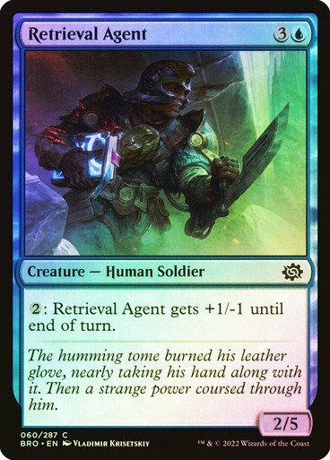 Producto - Retrieval Agent Foil  The Brothers' War