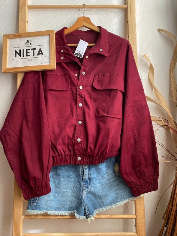 Producto - Campera Zamba Bordó